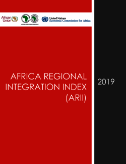 Africa Regional Integration Index (ARII) Technical Report 2019