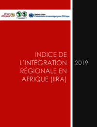 Indice de l’intégration régionale en Afrique Rapport technique 2019